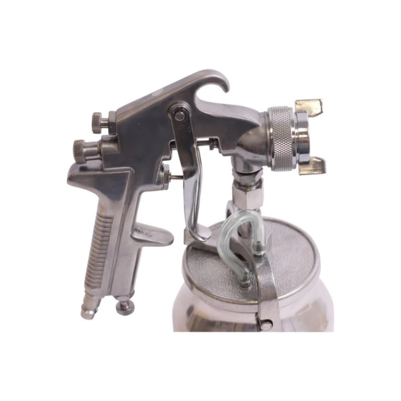 Пистолет за боядисване TOTAL Industrial, Ф 1.8 мм, 1000 ml, 3-4 bar, долно казанче